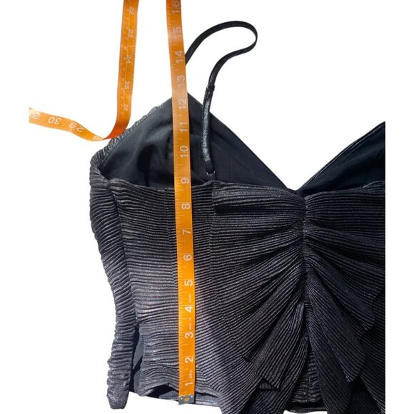 Women’s Express Metallic Copped Cami gray size small - Picture 7 of 7